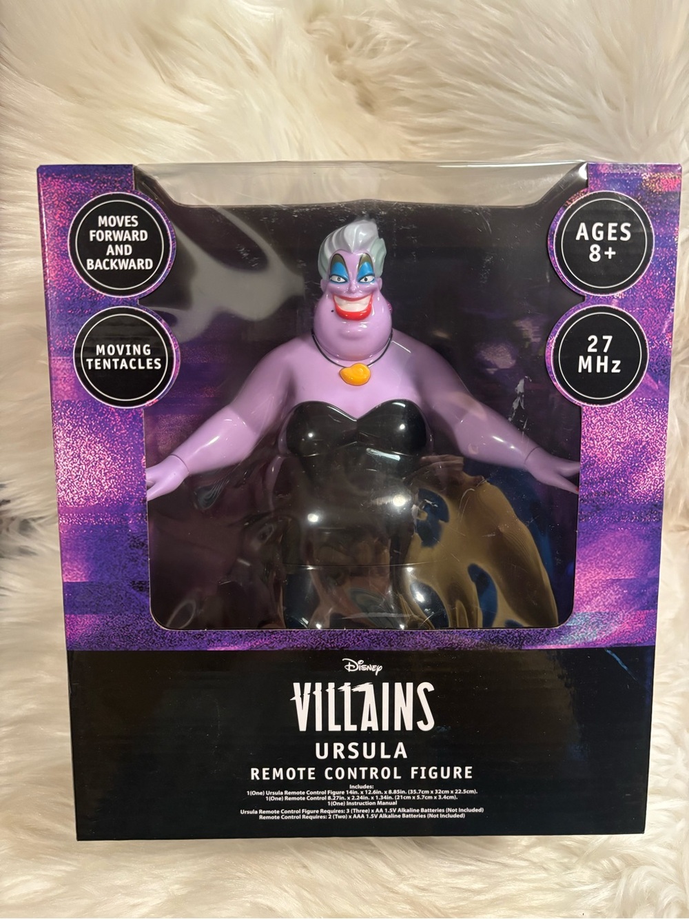 Disney Villians Ursula Remote Control Figure NIB